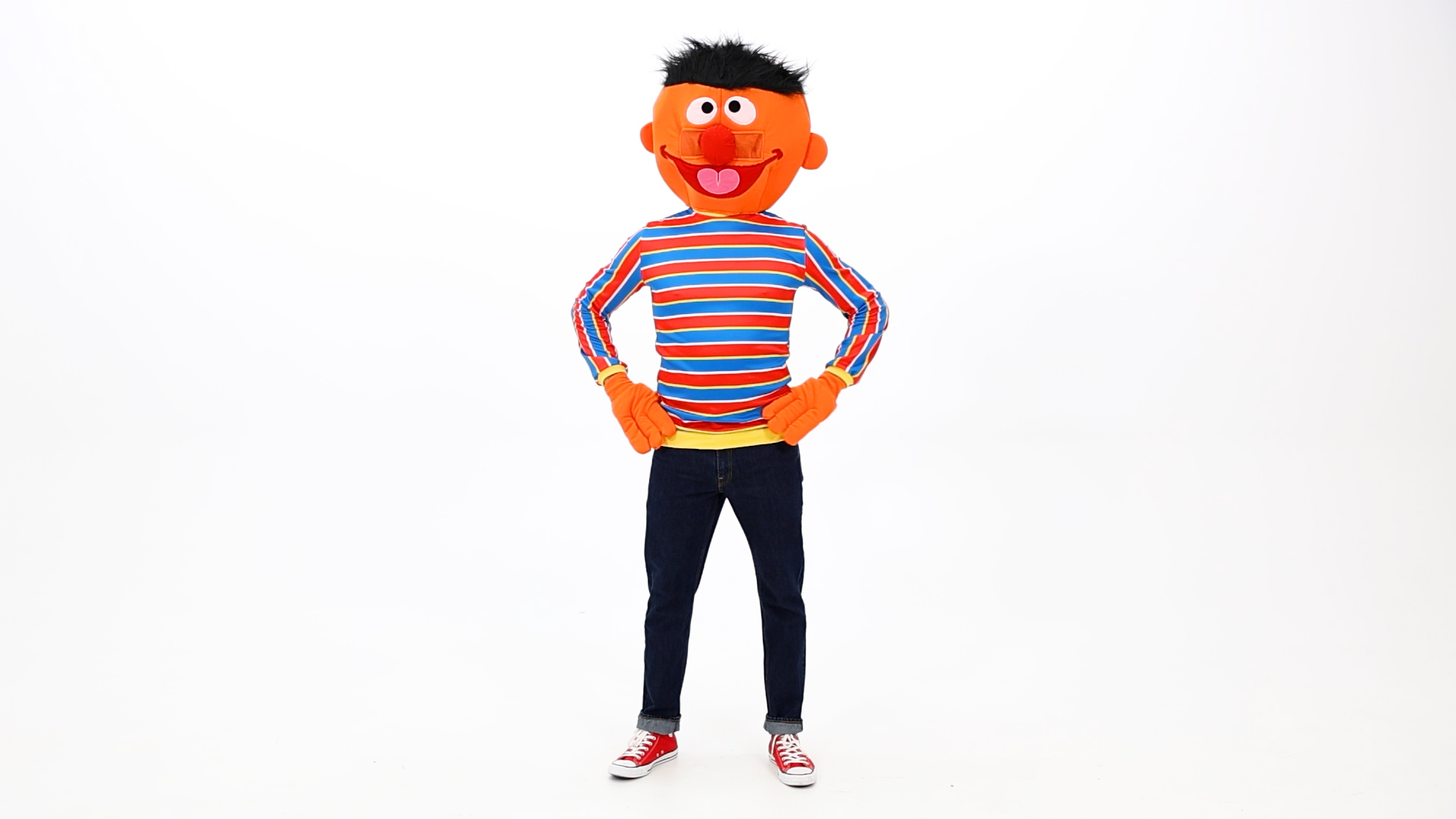 FUN2560AD Sesame Street Ernie Mascot Costume for Men